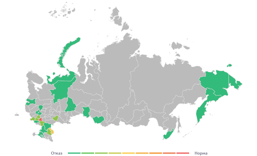 Карта сети и топология ИТ‑инфраструктуры в системе мониторинга wiSLA